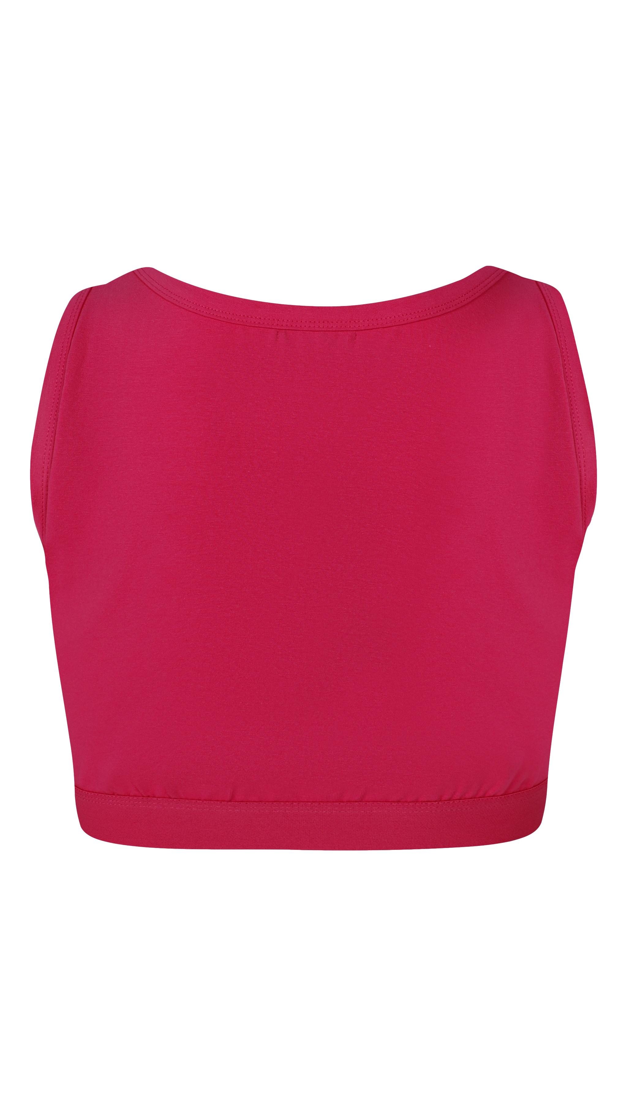 CurveWow Comfort Bralette Fuchsia