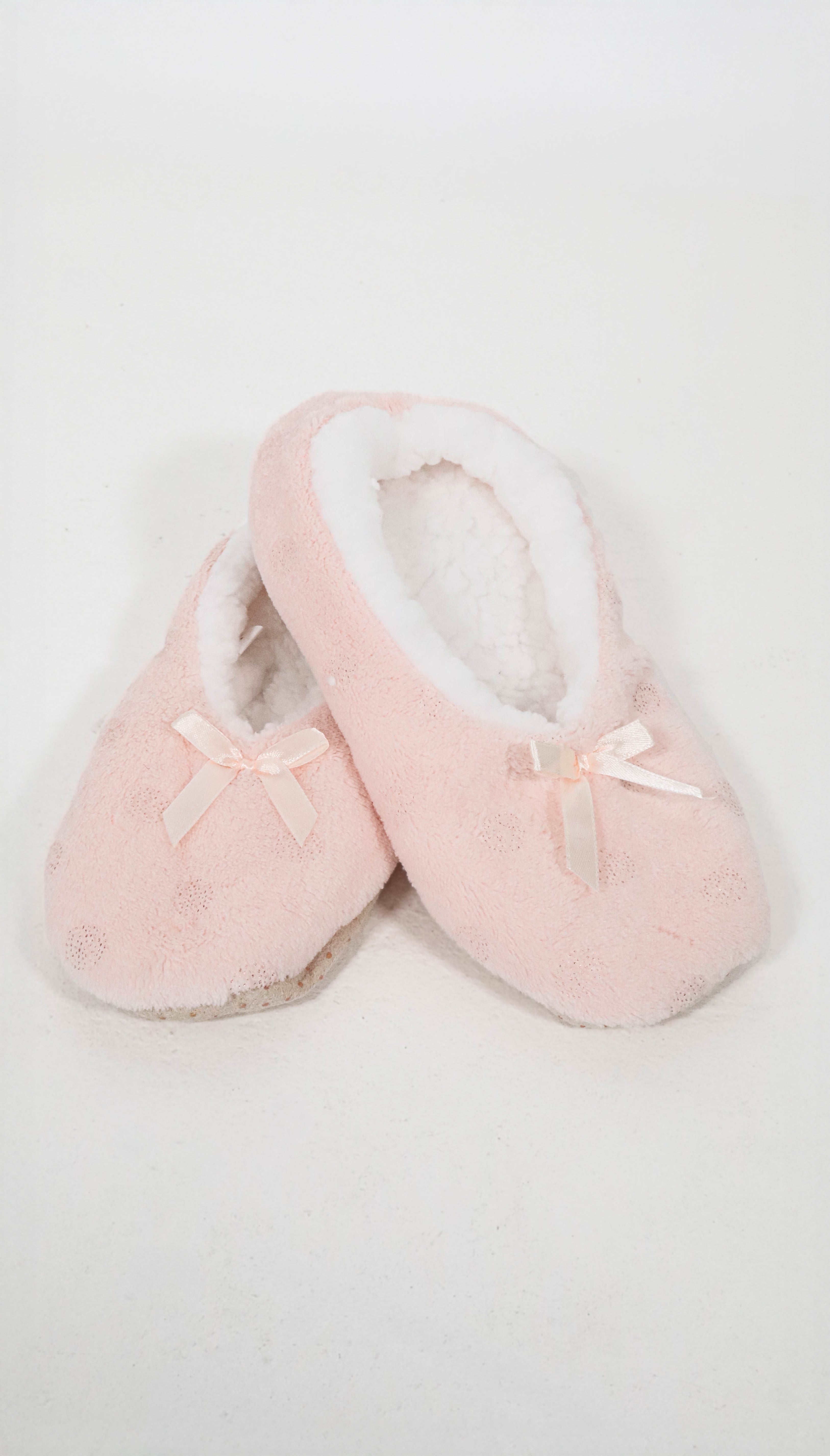 Sherpa Lined Cosy Slipper Socks Pink