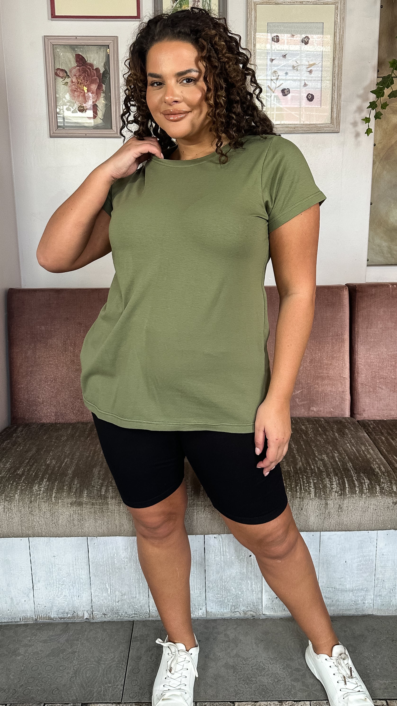 CurveWow Basic Cycling Short Black