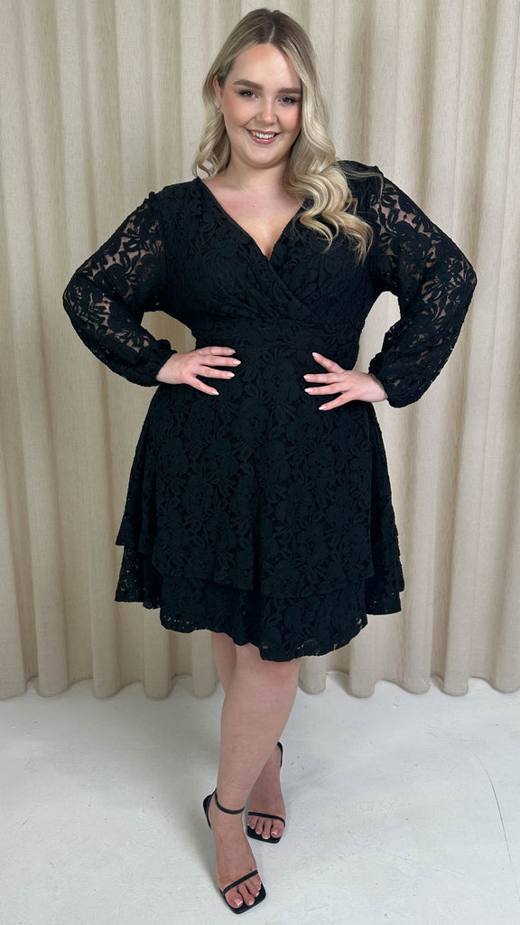 Skater Dress Black Dress Size 22 Lovely Arrival Strapless Ruffled