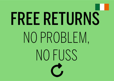 Free returns, no problem no fuss