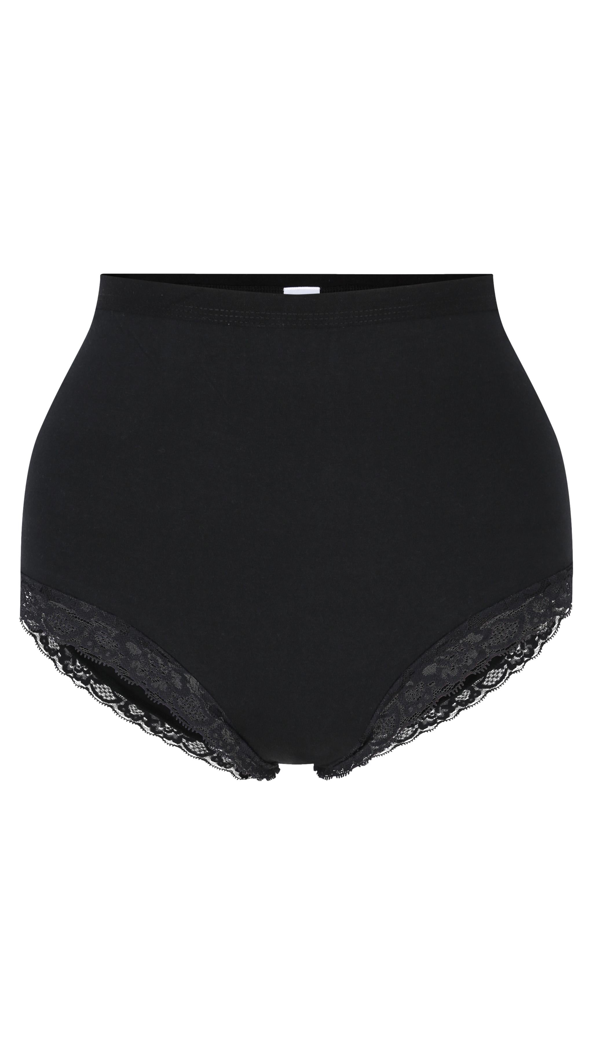 CurveWow Lace Brief 5 Pack Multi