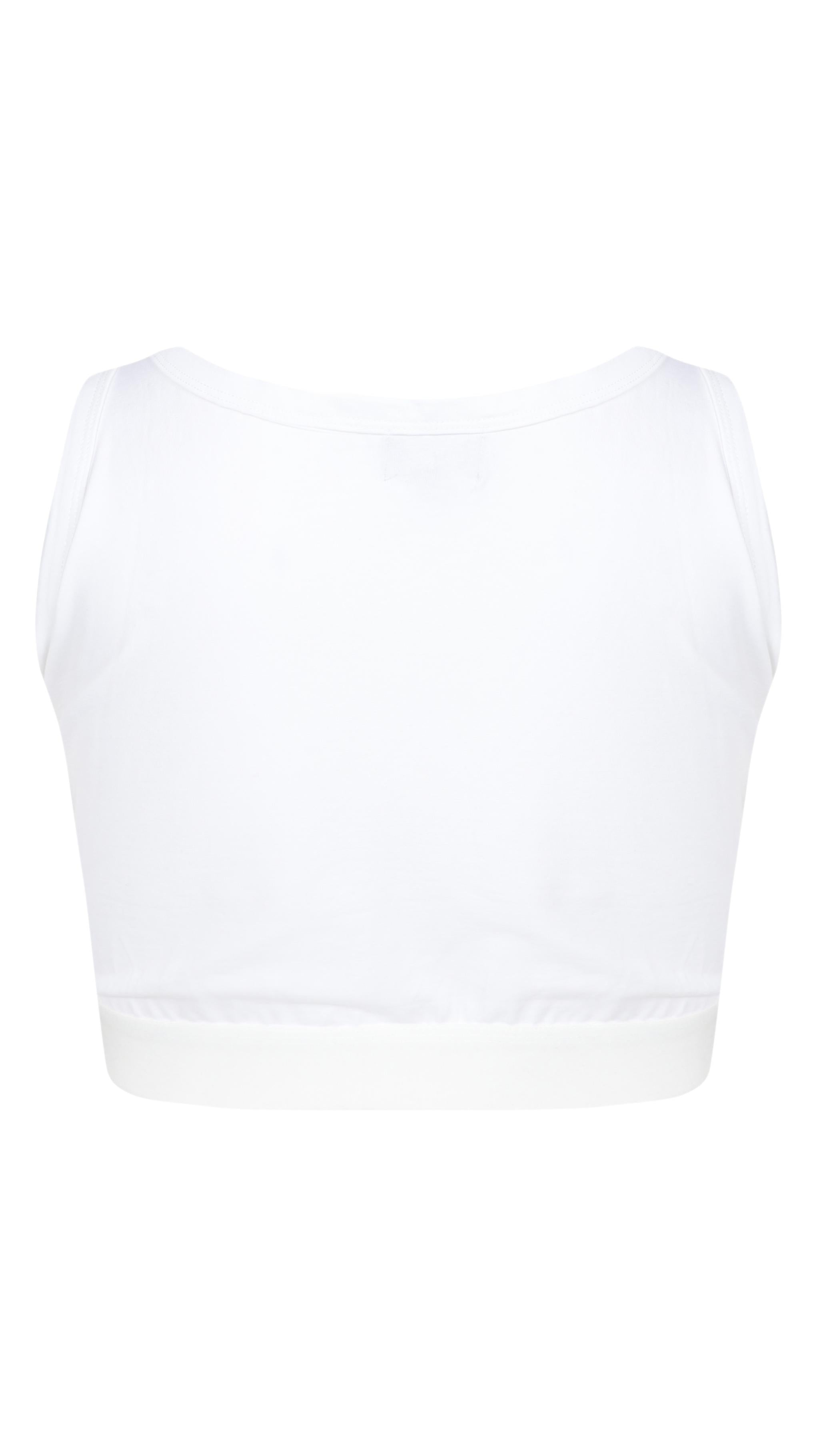 CurveWow Comfort Bralette White