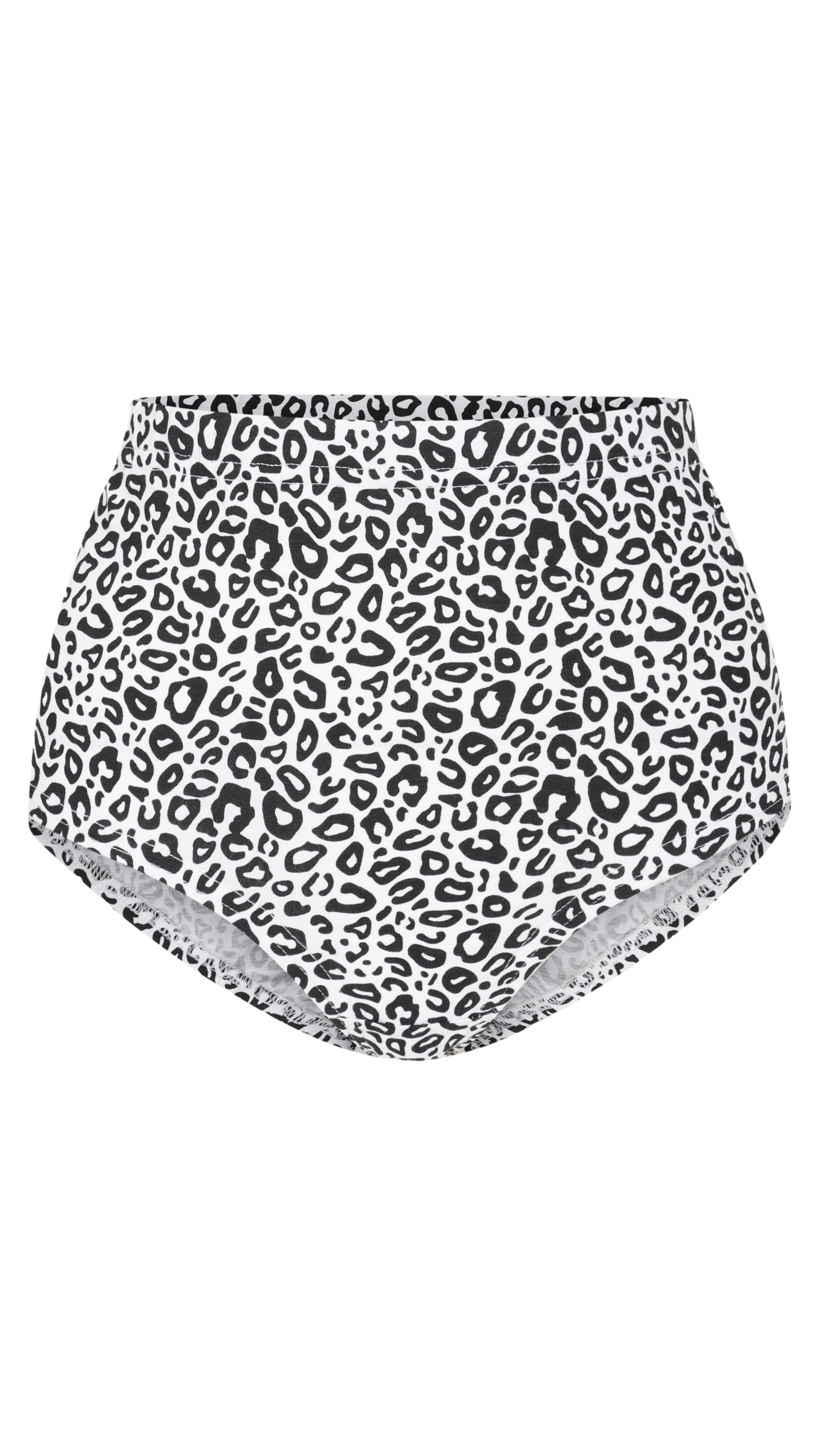 CurveWow 3 Pack Printed Briefs Black Print