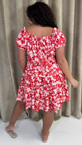 CurveWow Bardot Mini Tea Dress
