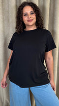 CurveWow Basic T-Shirt Black