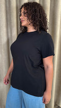 CurveWow Basic T-Shirt Black