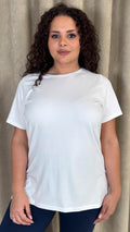 CurveWow Basic T-Shirt White
