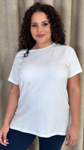CurveWow Basic T-Shirt White