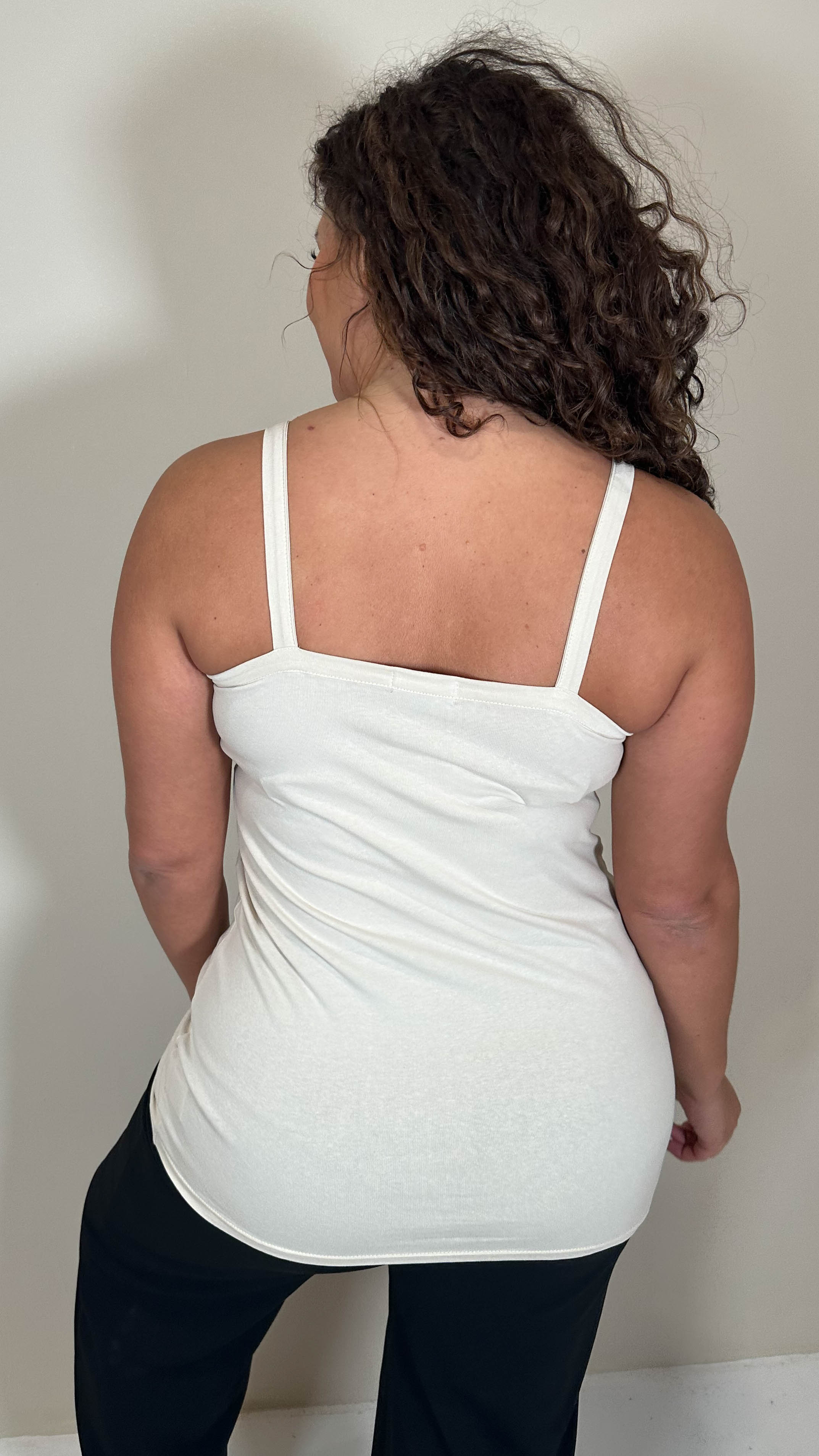 CurveWow Basic Cami Vest Nude