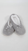 Sherpa Lined Cosy Slipper Socks Light Grey