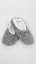 Sherpa Lined Cosy Slipper Socks Grey