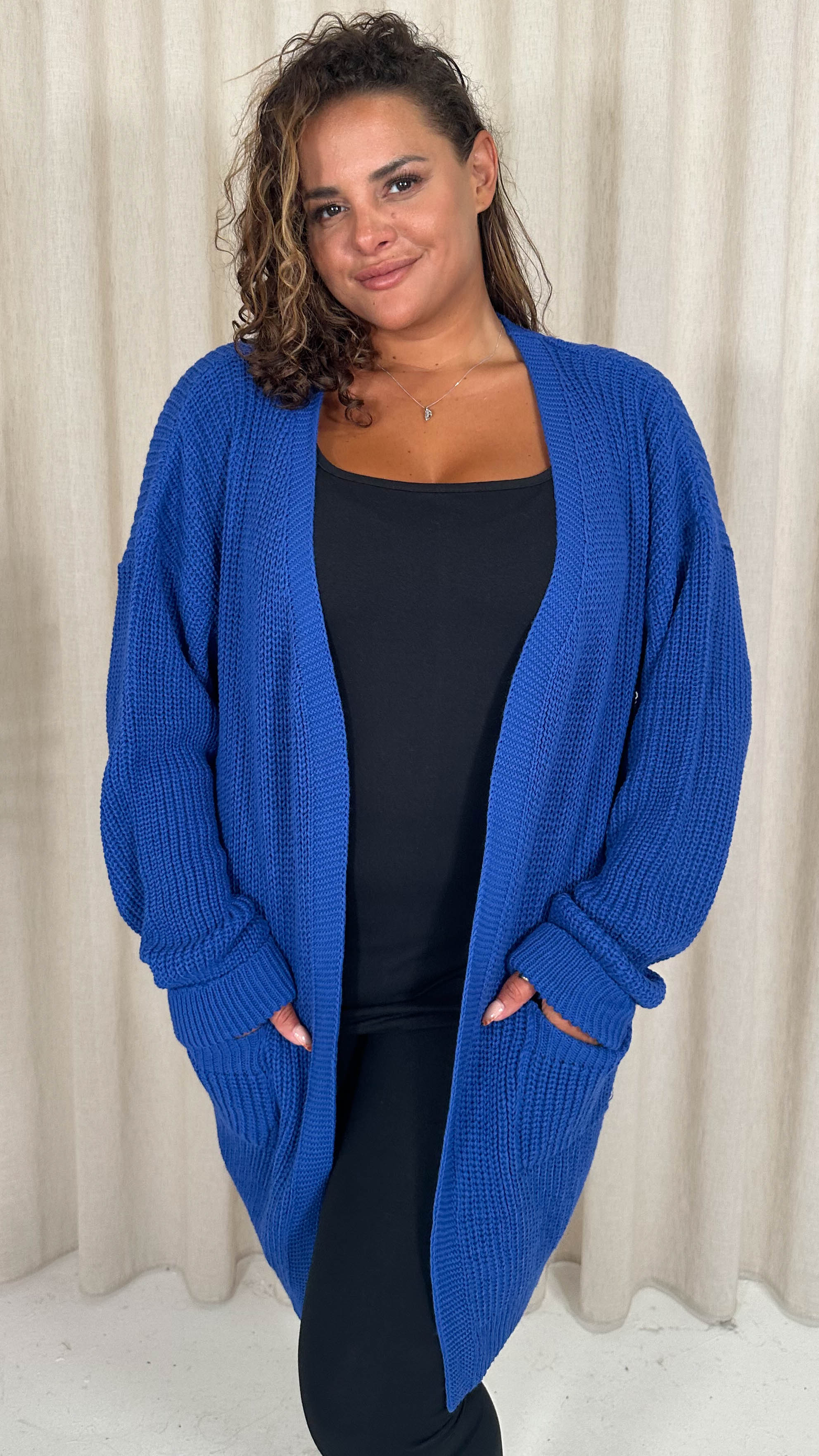 Knitted Sweaters Cobalt Blue Sweater Women's ASOS DESIGN