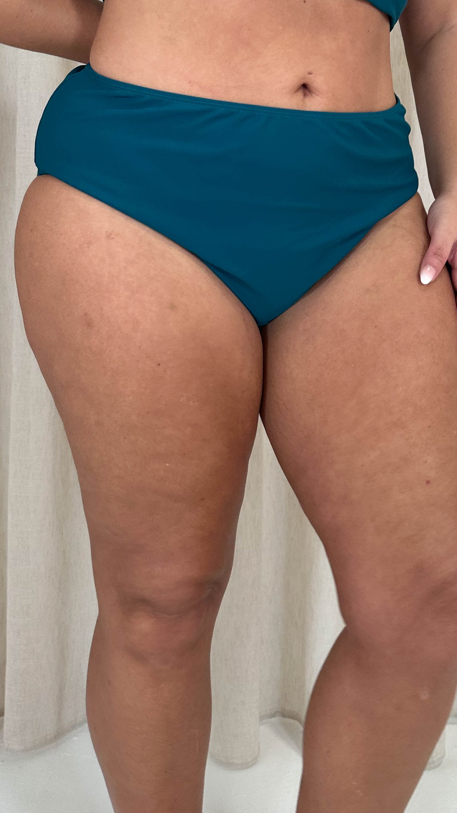 CurveWow Swim Brief Teal