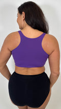 Curvy Seam Free Comfort Bra Purple