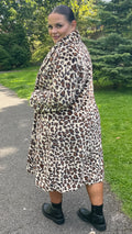 CurveWow Leopard Print Coat
