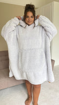 Snow Tipped Snuggle Hoodie Lilac