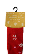 Christmas Design Cotton Rich Socks Polar Bear
