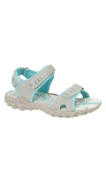 Light Grey/Mint Sythetic Nubuck Sandal