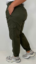 CurveWow Cargo Trouser Khaki
