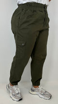 CurveWow Cargo Trouser Khaki