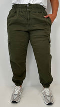 CurveWow Cargo Trouser Khaki