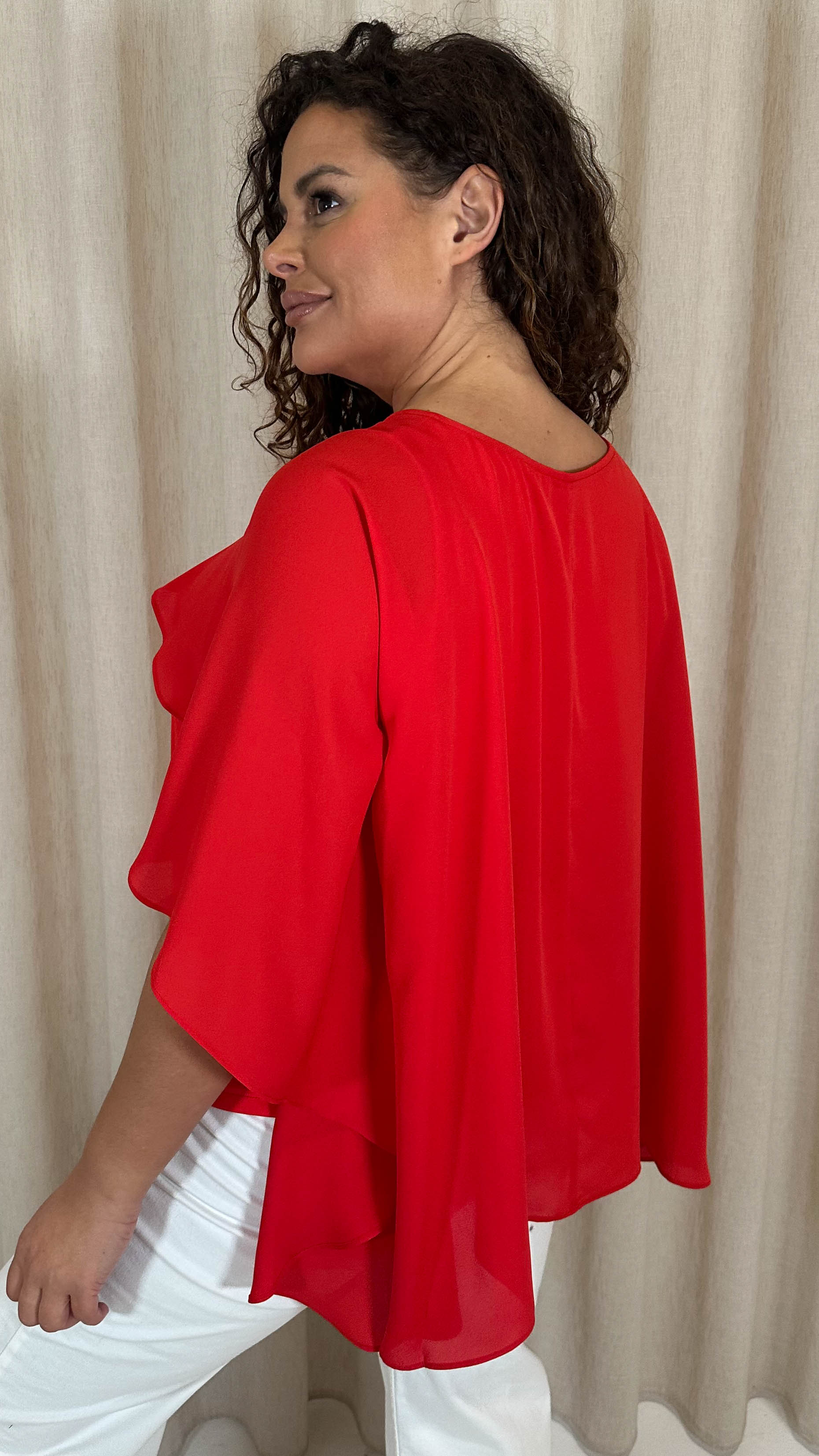 CurveWow Cape Top Red