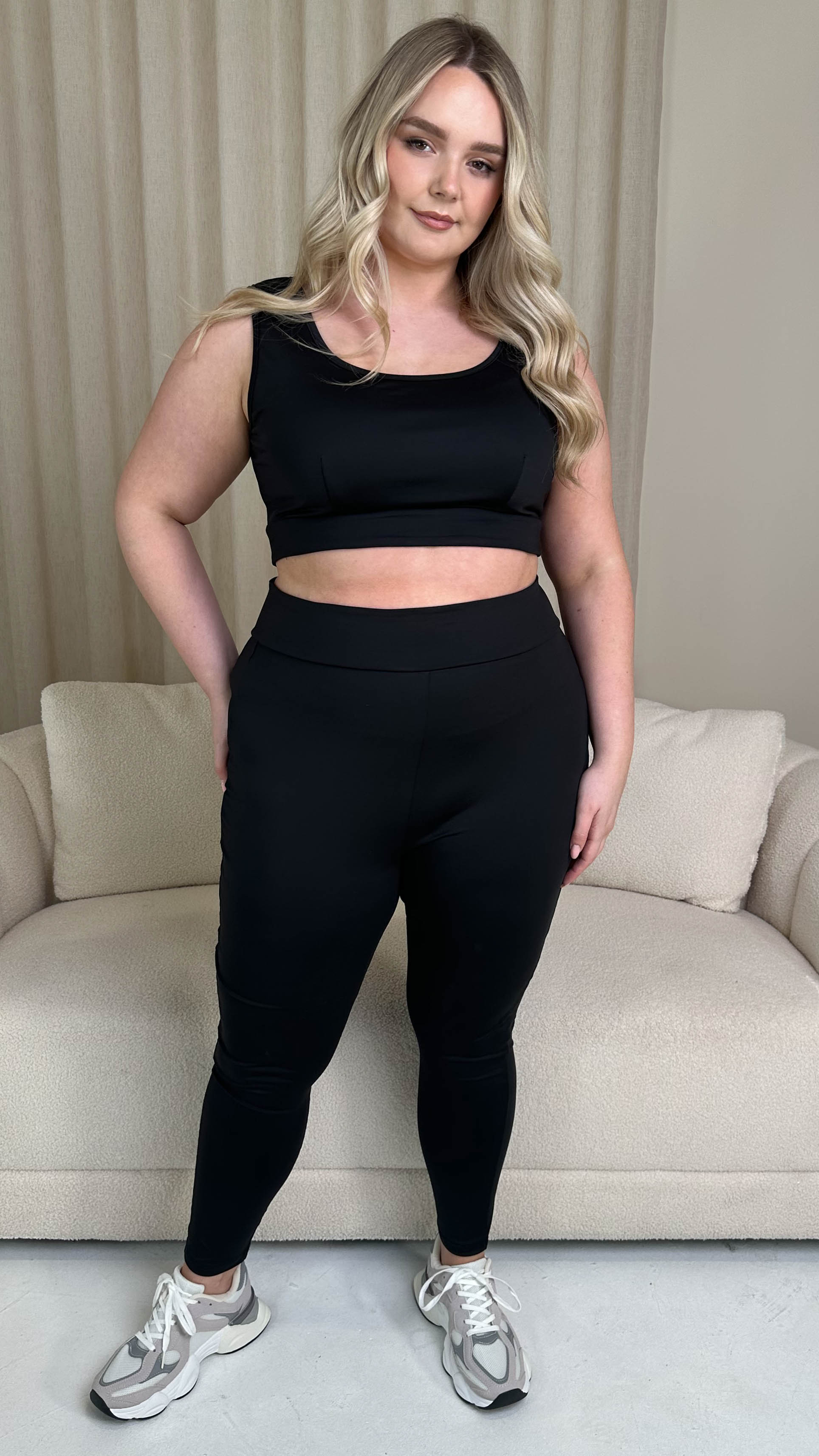 CurveWow Sportswear Legging Black