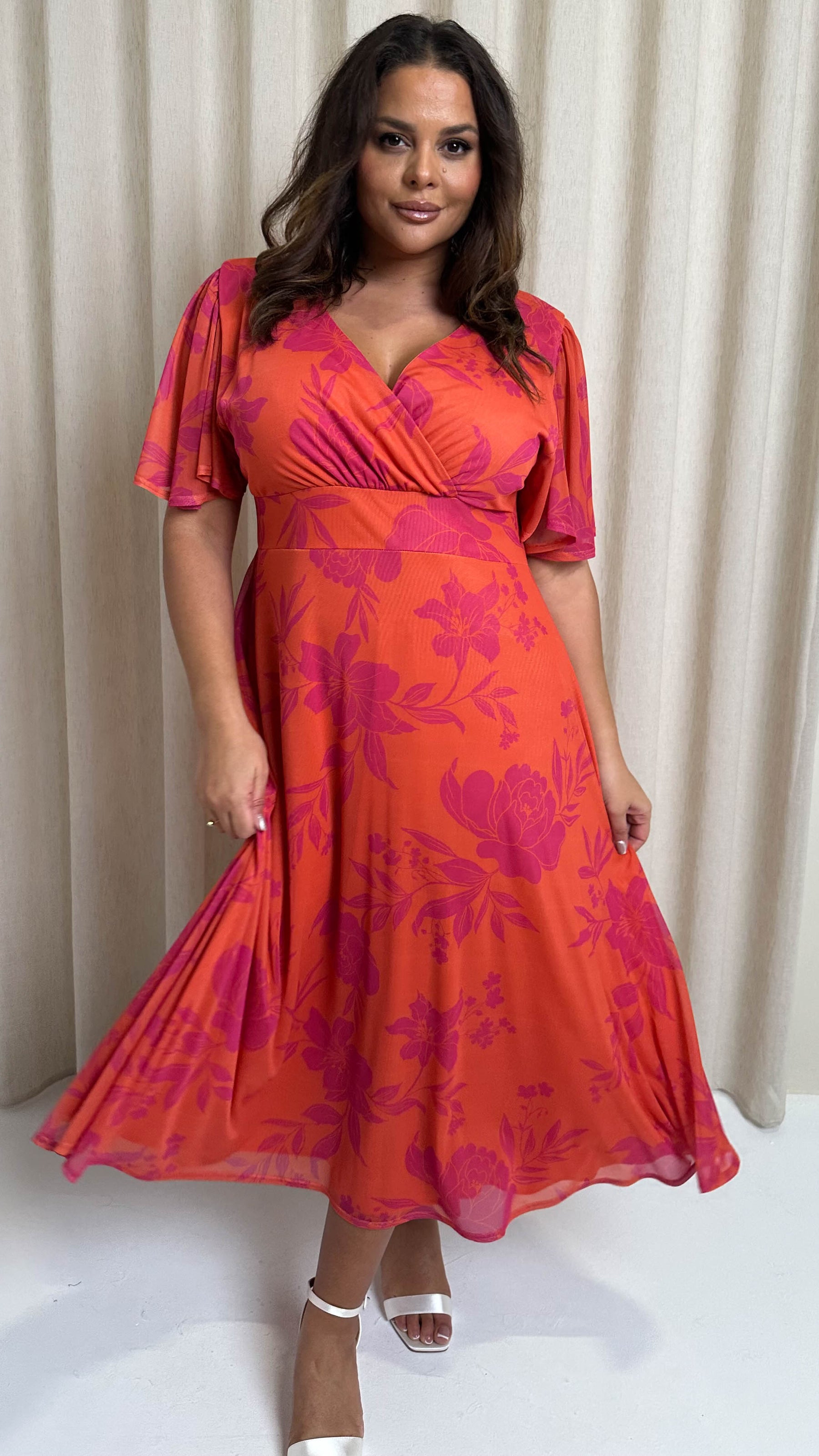 mesh angel dress curve maxi dress with sleeves Curve Angel Sleeve Wrap Front Black Mesh Maxi Dress Fashion//SZN