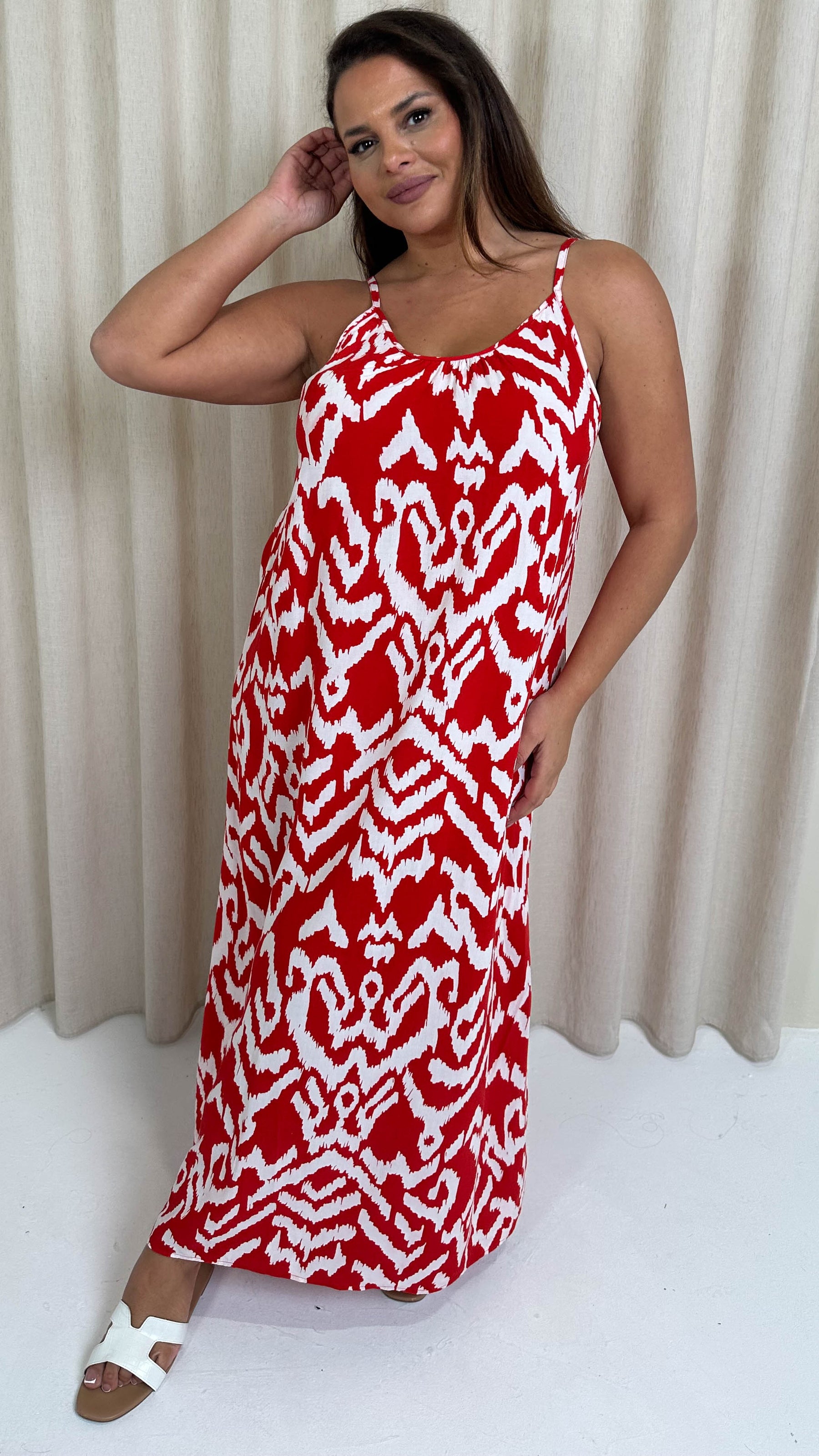 aztec dress red Aztec Dress