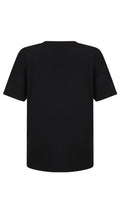 CurveWow Plain Black T-Shirt