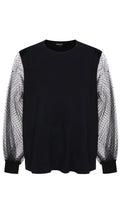 CurveWow Knitted Jumper Black