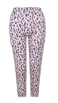 CurveWow Active Leggings Leopard Print Pink