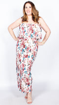 Gianna Floral Print Maxi Dress
