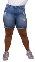Lana Blue Denim Shorts