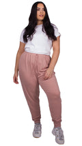 Curvewow Rose Lounge Joggers