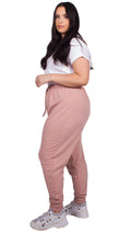 Curvewow Rose Lounge Joggers