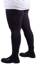 CurveWow Soft Touch Basic Leggings Charcoal