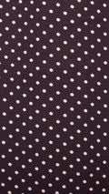 CurveWow Frill Sleeve Maxi Dress Polka Dot Black