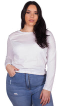 Elliana Long Sleeve T-Shirt White