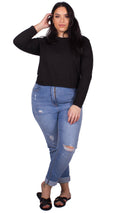 Elliana Long Sleeve T-Shirt Black