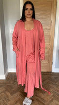 CurveWow Dressing Gown Pink