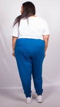 Sarah Blue Two Pocket Lounge Pants