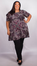 Bailey Paisley Square Neck Top