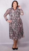 Kylie Leopard Print Maxi Dress