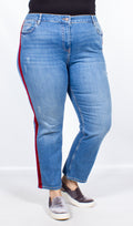 Bekka Side Stripe Jeans