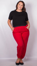 Ashley Harem Lounge Pants Red