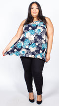 Charley Floral Sleeveless Top