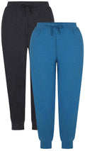 CurveWow 2 PACK Joggers Charcoal & Blue