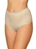 Martina 5 Pack Pure Cotton High Rise Full Briefs Nude